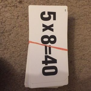 Multiplication cards
